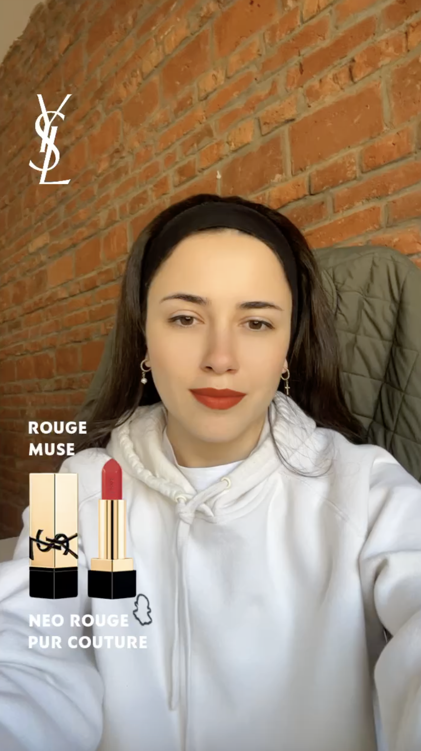 L’Oréal Greece: Raising Awareness For YSL Rouge Pur Couture Through Augmented Reality