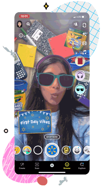 Celebrate getting back to school with Snapchat